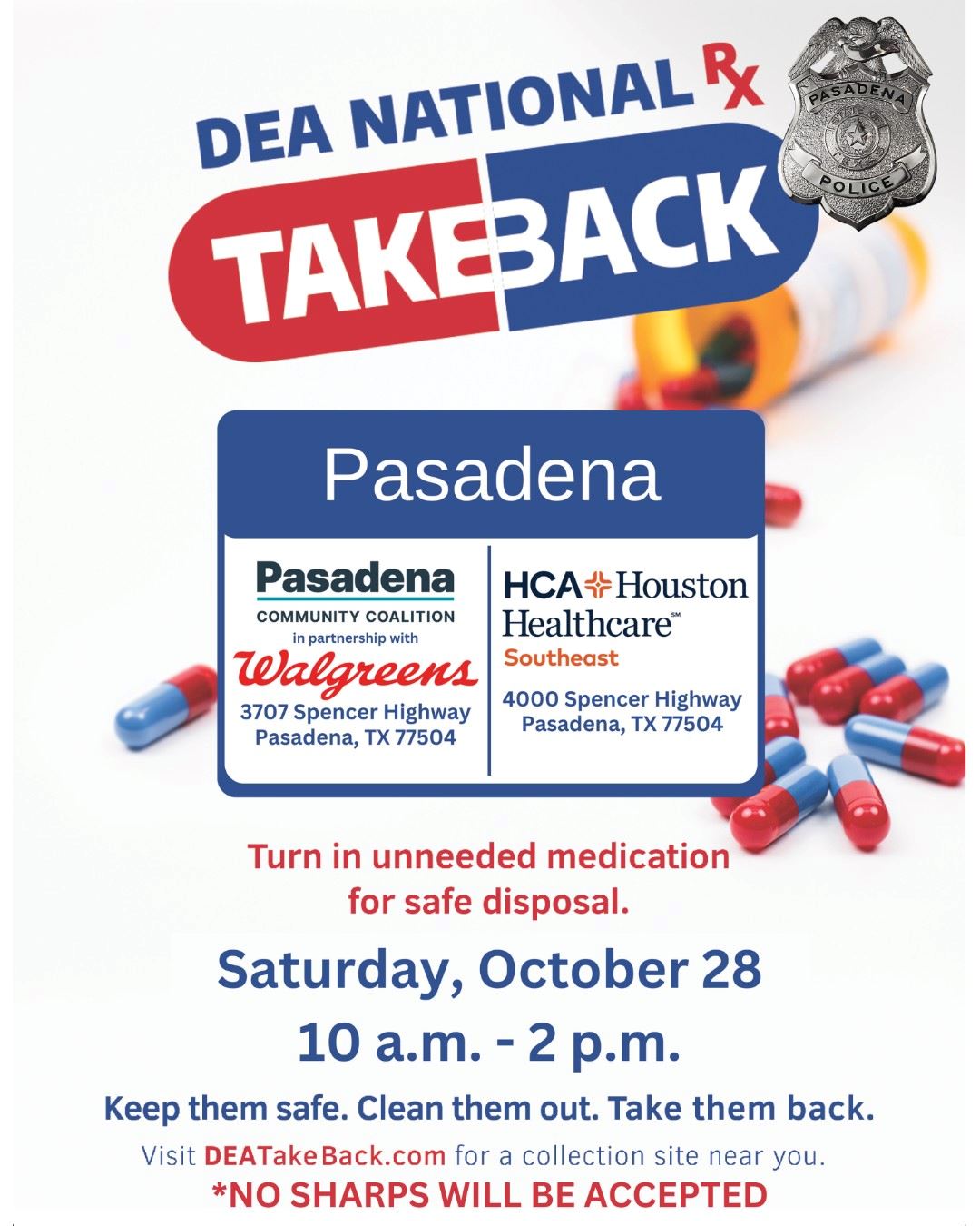 Pill Take Back Flyer_2023