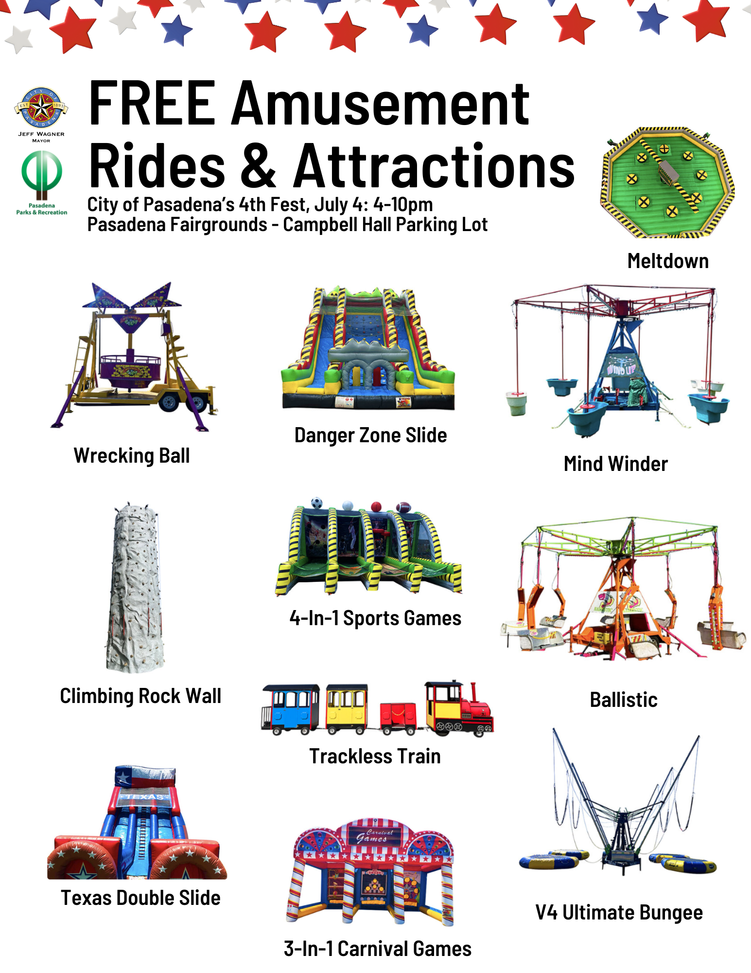 amusement rides and attractions_4th Fest 2024